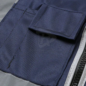Gilet de sécurité personnalisé, vêtement de travail réfléchissant, design haute visibilité, tissu léger et respirant, taille et couleur personnalisées - Product Image 6
