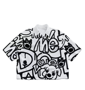 T-shirts imprimés streetwear décontractés en coton, t-shirts graphiques confortables, hauts de mode pour hommes, t-shirts imprimés - Product Image 1