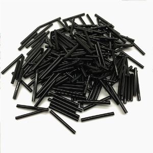 Rouleaux de corne de buffle brute de qualité supérieure, faits à la main, modernes, élégants, rustiques, écologiques, 6 mm, noirs, pour la fabrication de bijoux de luxe - Product Image 4