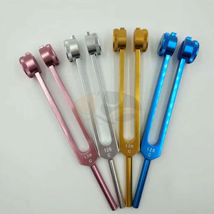 ชุดส้อมเสียงจักระอะลูมิเนียมและพลาสติก JACKBILLY ENT Instruments ความถี่ 512Hz และ 128Hz สำหรับการวินิจฉัยทางการแพทย์ - Product Image 5