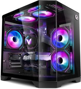 PC de Alto Rendimiento PEAK PERFORMANCE 7 5700X 8 Núcleos i9, Tarjeta Gráfica RX 9060 XT de 8GB, 16GB RAM, Disco SSD de 1TB, Windows 11, WiFi, Componentes para Juegos - Product Image 3