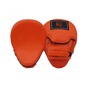 Professional High Quality Leather Curved <b>Focus</b> <b>Pads</b> with Extra Thick Shock Absorbing Padding for Accurate Striking Practice - Product Image 1