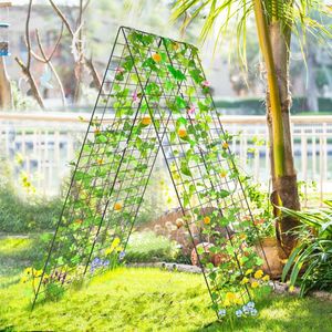 2-Piece Foldable A-<b>Frame</b> Trellis with Twist Ties Durable <b>Plant</b> Supports and Fencing Garden Trellis & Gates - Product Image 2