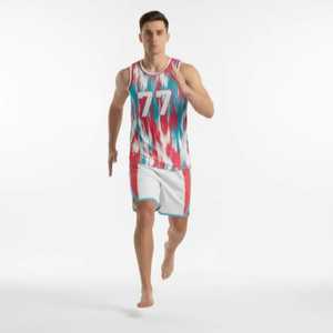 Nouvelle tenue de basket élégante avec couleurs personnalisées et un design unique et exceptionnel pour l'identité et les performances de l'équipe. - Product Image 3