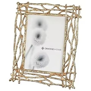 Elegant Home Styling Metal Glass <b>Picture</b> <b>Frame</b> Modern Photo Display Interior Accent - Product Image 3