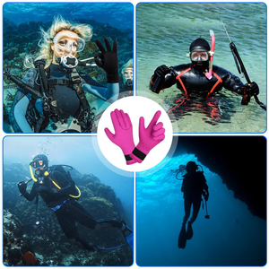 Guantes de Buceo de Neopreno sin Costuras con Interior Antideslizante para Natación de Larga Duración, Snorkel y Sesiones de Entrenamiento Profesional - Product Image 5