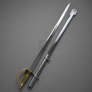 Épée historique médiévale NCO Dark Hammer Art avec fourreau en acier - Product Image 1