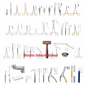 BISONS - Kit de Instrumentos Quirúrgicos Manuales de Acero Inoxidable de Alta Calidad con Certificación CE para Rinoplastia ENT, Herramientas Quirúrgicas Reutilizables - Product Image 3