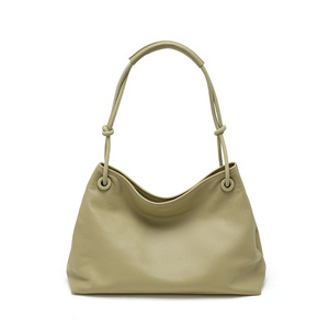 Bolso de Hombro Grande de Cuero Vacuno de Primera Capa para Mujer, Marca <span class=keywords><strong>ZAMO</strong></span>, Bolso Tote Suave para Uso Diario - Product Image 6