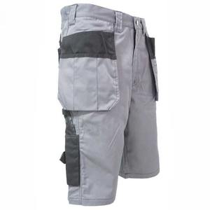 Shorts de travail haute visibilité pour hommes en gros – Shorts de chantier réfléchissants certifiés CE EU avec service de personnalisation OEM - Product Image 5