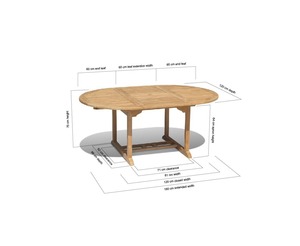 Mesa de Comedor Moderna de Lujo de Madera de Teca Sólida y Duradera, Muebles para Exteriores, Cocina, Hogar, Cafetería, Restaurante, Hotel, Resort, Villa - Product Image 3