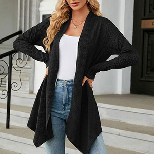 Cárdigans para Mujer, Prendas de Punto Ligeras y Modernas, Fabricante OEM ODM, Cárdigans para Mujer, Cárdigan con Botones, Venta al Por Mayor - Product Image 5
