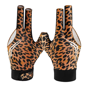 Gants de billard et de snooker Geo Brothers, nouvelle conception personnalisée, légers, respirants, en spandex, fermeture à boucle, sports d'été - Product Image 6