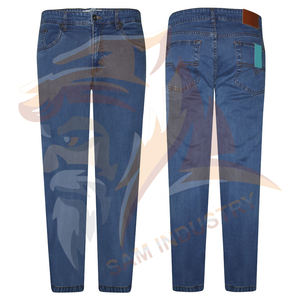 Pantalon en jean décontracté pour homme, respirant, nouvelle mode, prix de gros abordable, en vente - Product Image 6