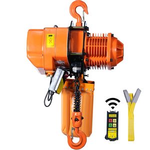 Paranco Elettrico a Catena Senza Fili da 2 Tonnellate, Capacità 4400 LBS, Altezza di Sollevamento 20 FT, Protezione IP54, Traliccio Elettrico Trifase per Uso Agricolo - Product Image 1