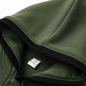 Ensemble d'entraînement pour hommes en gros – Survêtement de sport en coton pour hommes, ensemble de vêtements de sport OEM avec sweat à capuche et pantalon - Product Image 4