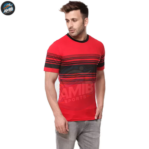 T-shirts pour hommes décontractés de haute qualité 100% - Meilleures ventes à prix abordable - Produit en promotion - T-shirts légers à col contrastant pour hommes - Product Image 3