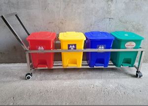 ถังขยะทางการแพทย์ไฮเทคมาตรฐาน Class I สำหรับใช้ในโรงพยาบาล รุ่น NA - Product Image 2