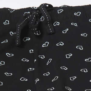 Shorts Casuales de Verano para Mujer, Negros, Estampados, Cintura Elástica, Transpirables, de Secado Rápido y Ligeros - Product Image 5