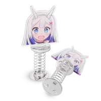 Tête de Bobble Personnalisée en Acrylique Dessin Animé Anime en Plastique Acrylic Bobbleheads Standee avec Impression UV Logo