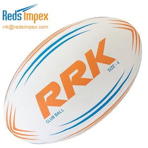 Custom Rugby <b>Club</b> Ball Made of Synthetic Rubber Designed For Training And <b>Club</b> Matches With High <b>Grip</b> Performance & Regular Play - Product Image 2
