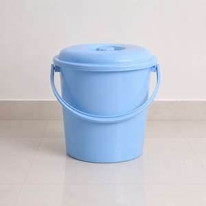 Seau en plastique transparent de 20 litres avec poignée robuste, couvercle hermétique, anti-fuite, écologique, durable, conteneur de stockage polyvalent pour - Product Image 4