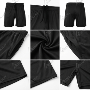 Shorts décontractés pour hommes à séchage rapide avec cordon de serrage, pour l'été, la détente, la gym, la course, l'entraînement sportif, le quotidien – Vêtements de sport en gros, fabricant OEM - Product Image 5