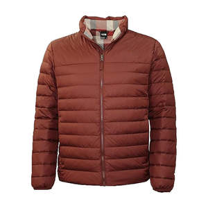 Chaqueta para hombre con logotipo personalizado, con capucha, impermeable, a prueba de viento, acolchada, tipo plumón, cálida, de invierno, de poliéster. - Product Image 1