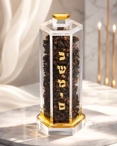 คอลเลกชันหรูหราสง่างามที่กำหนดเองสำหรับคอลเลคชั่น judaica โดยมีกล่อง tzedakah แบบทันสมัย - Product Image 2