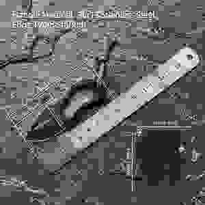 Cuchillo de Supervivencia y Camping de Grado Industrial Hecho a Mano de Primera Calidad, Acero con Alto Contenido de Carbono, OEM/ODM, Funda de Cuero - Product Image 4