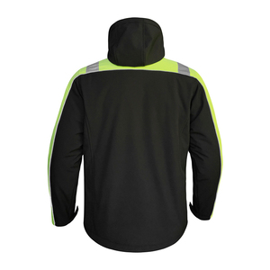 Veste de sécurité réfléchissante à haute visibilité avec fermeture éclair, vêtements de travail durables et protecteurs - Product Image 2