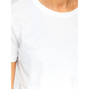 Ropa deportiva para mujer, camisetas de algodón de alta calidad con cuello redondo y corte holgado, con la mejor calidad a bajo precio y los mejores servicios OEM. - Product Image 4