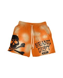 เสื้อยืดโอเวอร์ไซส์ทรงหลวมพร้อมกางเกงขาสั้นเข้าชุด ชุดสตรีทแวร์สั่งทำพิเศษสำหรับผู้ชาย แฟชั่นแนวสตรีท ดีไซน์ OEM เสื้อผ้าระบายอากาศได้ดี - Product Image 5