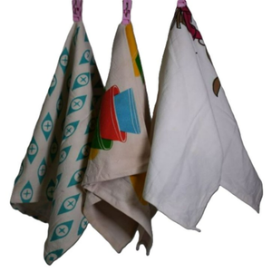 Nouvelle tendance : torchon de cuisine en coton écologique et réutilisable, personnalisable avec impression sur mesure - Product Image 3