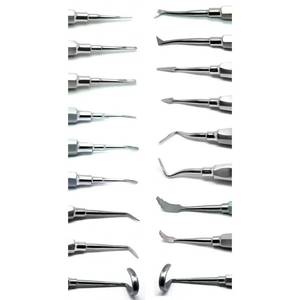 ชุดอุปกรณ์ยกถอนฟันแบบหกเหลี่ยมทำจากสแตนเลสสตีล 3 ชิ้น ยี่ห้อ Clareador รุ่นโค้ง สำหรับถอนรากฟัน ได้รับการรับรองมาตรฐาน CE - Product Image 2