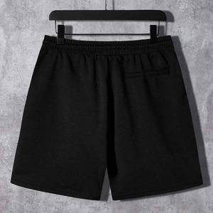 Shorts de haute qualité avec logo personnalisé, vintage, 100% coton, ensemble t-shirt et shorts délavés à l'acide, style streetwear - Product Image 3