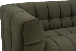 Modern Midcentury Three Seater Sectional Fabric <b>Sofa</b> Track <b>Pet</b> Friendly Upholstered Solid Wood Base for Living Room Apartment - Product Image 5