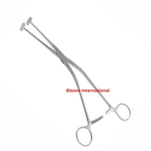 Pinzas Anguladas en Forma de T de Alta Calidad BISONS, Instrumento Quirúrgico de Urología, Pinzas para Próstata de Acero Inoxidable, CE ISO - Product Image 1
