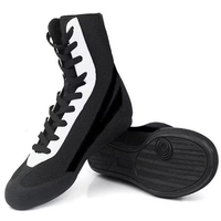 Zapatillas de Boxeo con Cordones, Ligeras, Transpirables, de Alta Calidad, con Forro de Malla, para Hombre y Mujer, Venta al Por Mayor
