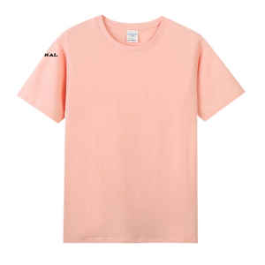 Men's Solid <b>Yellow</b> Short Sleeve O-Neck T-Shirt 100% Cotton Knitted Regular Fit Casual Style Logo on Left Sleeve - Product Image 3