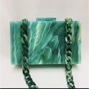 Bolso de Mano de Resina de Moda para Fiesta de Mujer de Lujo, Elegante Accesorio de Cristal - Product Image 6