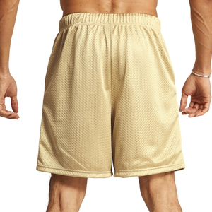 Pantalones cortos de malla de poliéster para hombre, los más vendidos, de excelente ajuste, flexibles y transpirables. - Product Image 2