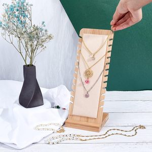 แผ่นโชว์สร้อยคอ ที่แขวนจัดเก็บสร้อยคอยาว สำหรับเก็บเครื่องประดับ - Product Image 3