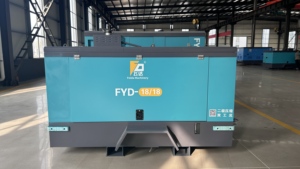 FengSu FYD18-18 <b>Industrial</b> Portable Diesel Screw Air <b>Compressor</b> for Contractor Projects - Product Image 5