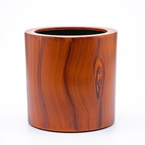 7.8 dentro. Vaso fioriera in plastica di legno scuro per la cura di fiori e piante - Product Image 5