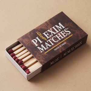 Private Label Bulk Safety Wooden <b>Match</b> <b>Boxes</b> Low-Cost Carton Material Sourced from India - Product Image 1