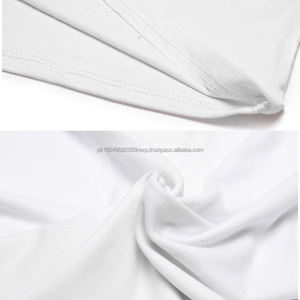 Venta al por mayor de alta calidad 100% poliéster en blanco cuello redondo sublimación camiseta personalizar Impresión logotipo camiseta personalizada impresión - Product Image 3