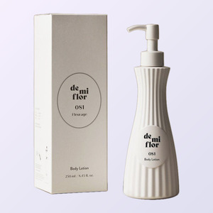 Crèmes corporelles, lotion pour le corps CELLBYCELL Demiflo 081 Fleurage, lotion pour le corps 250ml, crème pour les mains florale, soin de la peau - Product Image 3