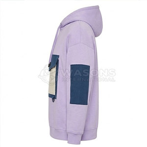 เสื้อฮู้ดดี้โอเวอร์ไซส์สไตล์ลำลองสำหรับใส่ในชีวิตประจำวัน ระบายอากาศได้ดี - Product Image 4