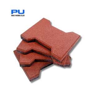 <b>Interlocking</b> Anti-Slip Waterproof Noise Insulating SBR EPDM Rubber Tiles for Shockproof Eco-Friendly Gym Playground <b>Flooring</b> - Product Image 3